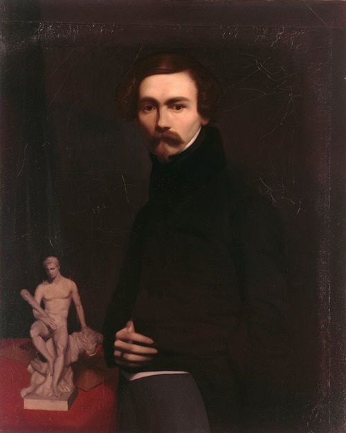 Eugène Emmanuel Amaury-Duval (French; (1806–1885)Self-PortraitOil on canvas, 1832Musée des Beaux-Art