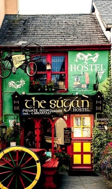 Colorful Hostel In Killarney, Ireland