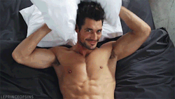 leprinceofsins:  In Bed with David Gandy 