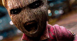 greenarrow:I am Groot! – What’s that?He says “Welcome to the frickin’ Guardians of the Galaxy,” only he didn’t use frickin.