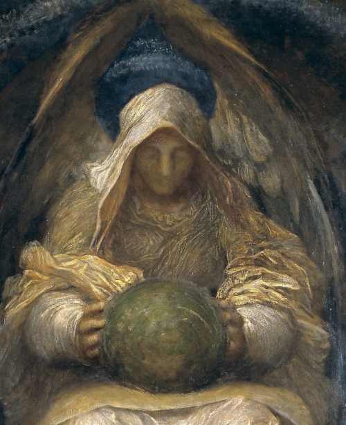 “All Pervading” (detail), 1887, George Frederick Watts.