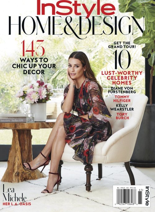 leamichele-news: @msleamichele Loved opening my home to @InStyle. Issue hits stands September 30th! 