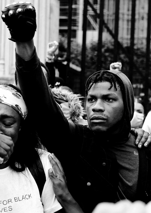 ewan-mcgregor: John Boyega attending the rally in London’s protest against George Floyd’s death on Wednesday, June 3rd, 2020 