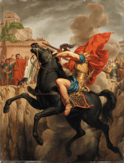 Vcrfl:  Pierre Joseph Célestin François (1759–1851): The Death Of Marcus Curtius.