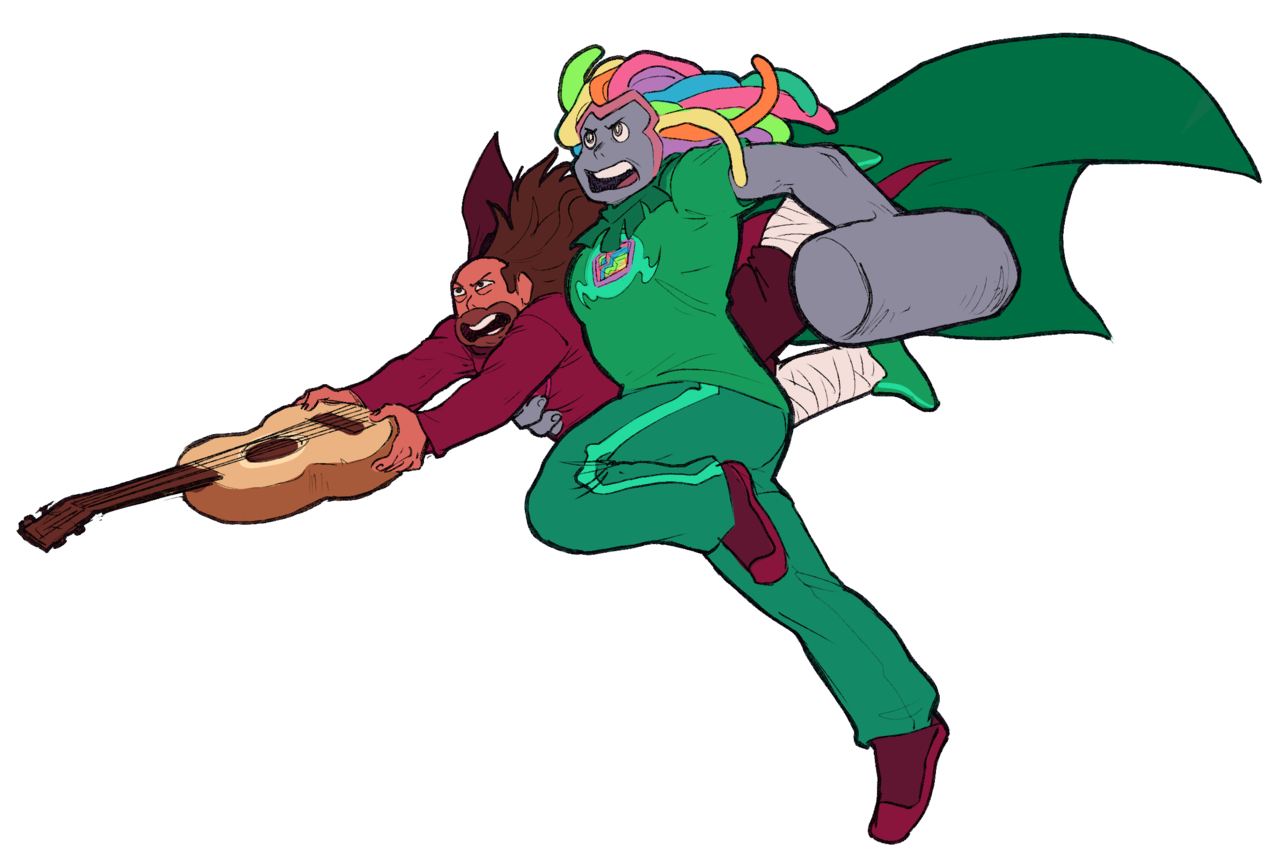 aei-sb: Also some silly Steven Universe sketches! Before and after the BIG “Change
