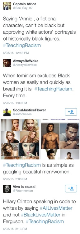 the94thchamber:  alwaysbewoke:  My favorite #TeachingRacism tweets. yup this is a long post haha.  As a Mexican/Apache Teacher I feel this 