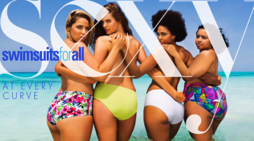 Three models and one fashion blogger recreated the Sports Illustrated Magazine cover shoot to show t