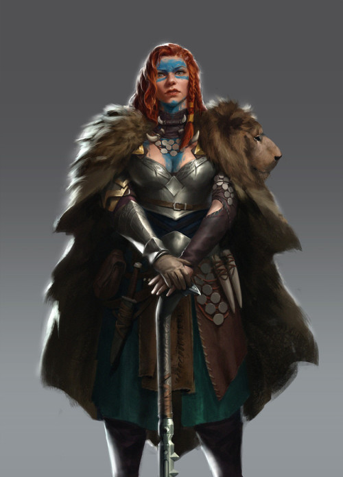 woman Gary Fu https://www.artstation.com/artwork/8ly0Rq