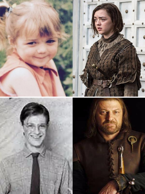 tastefullyoffensive:  Childhood Photos of the cast of ‘Game of Thrones’ (photos via imgur)Previously: ‘Game of Thrones’ as Other Popular TV Shows