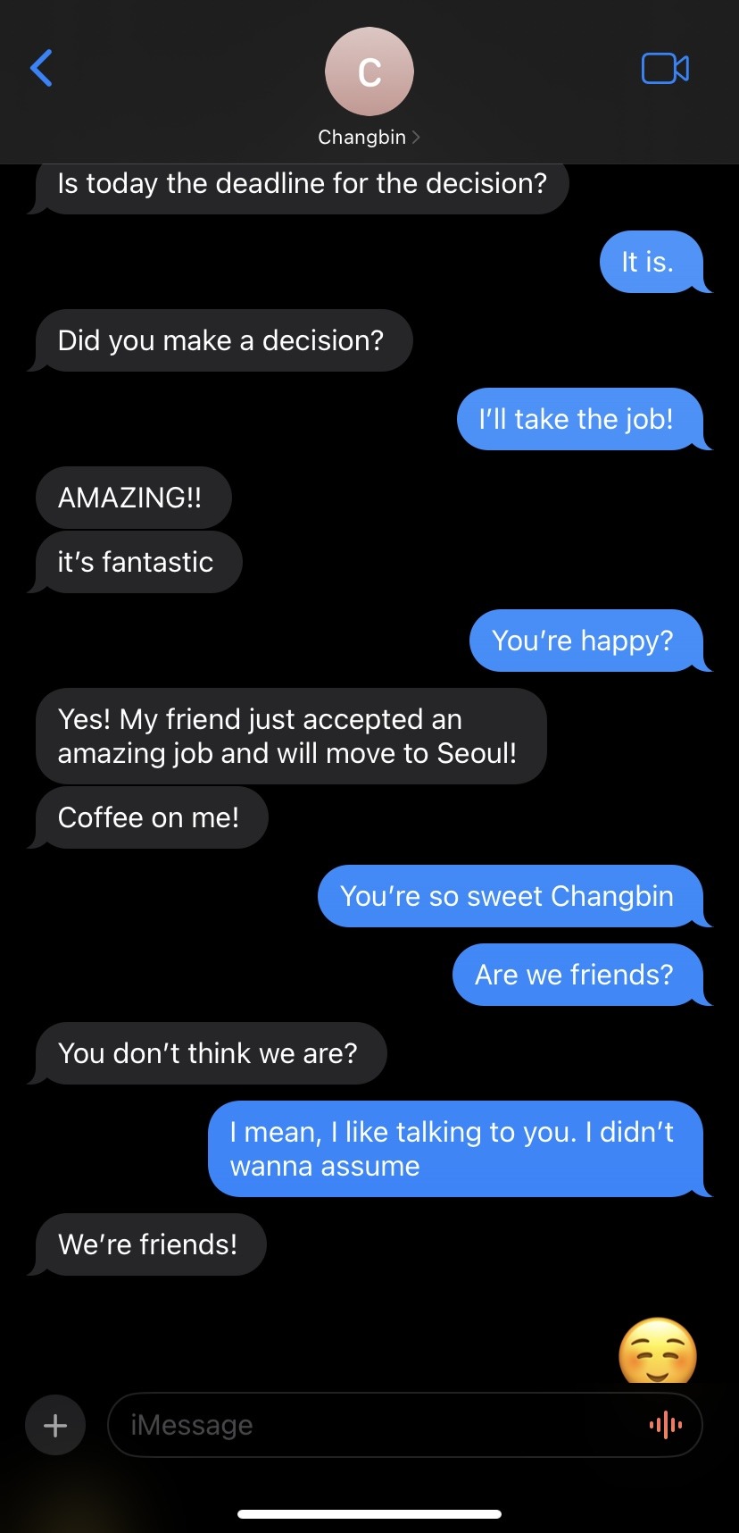 Texting The Wrong Number | Changbin X You
