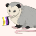 kristoaster:Some pride opossums! 