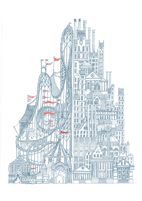 fleck-tesseract: ryanpanos: Illustrating Italo Calvino by David Fleck Nice one! My work has made it 