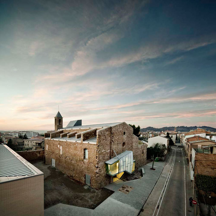 innovativ:  The Sant Francesc convent, located in the small Catalan town of Santpedor,