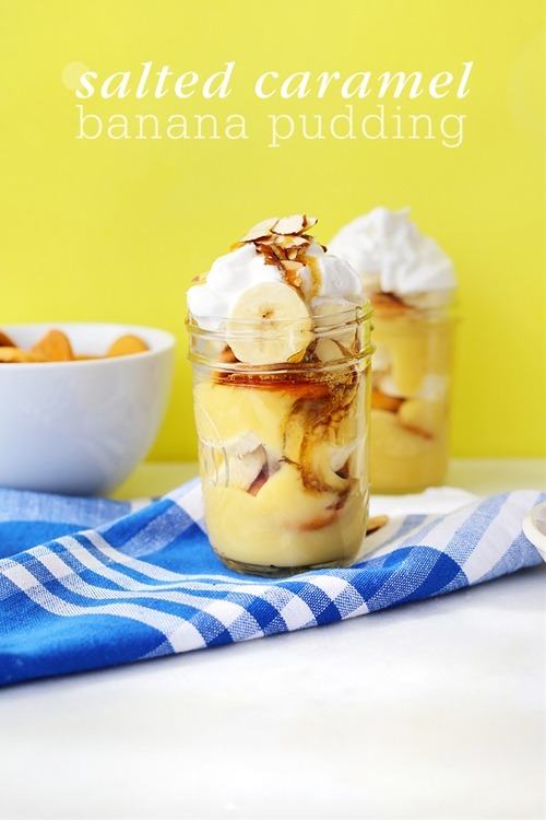 chefthisup:  Salted-Caramel Banana Pudding. Get the recipe here >> http://bit.ly/1HbTOa1