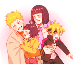 Hellohan96:  Daddy Loves Mommy And His Babies&Amp;Lt;3Uzumaki Hug Time!! 