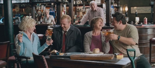 Shaun Riley And His Mother Barbara From Three Flavours Cornetto's Shaun Of The Dead (United Kingdom)