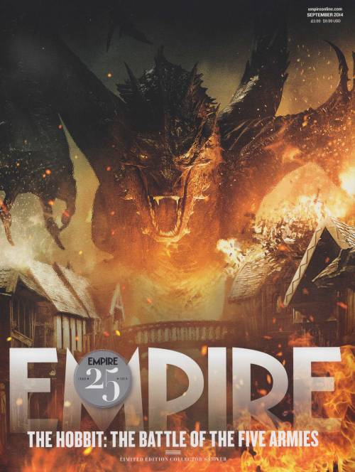 cumberbatchweb:Subscribers cover of Empire magazine featuring Smaug the Dragon