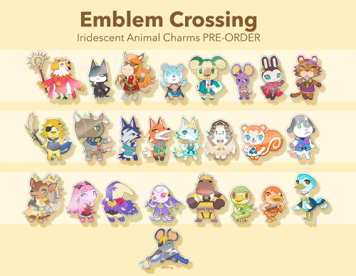 shattered-earth: Hey hey i’m back with a zine no one asked for :D  Emblem Crossing is my Fire Emblem