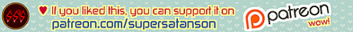 supersatanson:Another maid, with even less maid-related accesories! :PAlso a cute little spam banner, just because. my tumblr - patreon