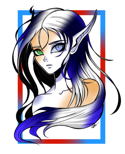 ”Change”I wanted to make one last piece of Shanastra as a Sin’dorei before she betrays the Horde