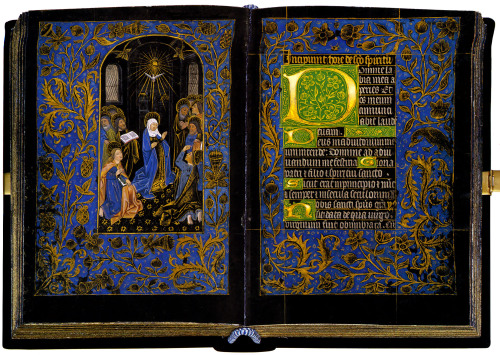 graphei:xixdegrees:Black Hours, Bruges, c. 1470This Book of Hours, referred to as the Black Hours, i