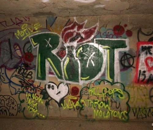 Riot graff in San Francisco