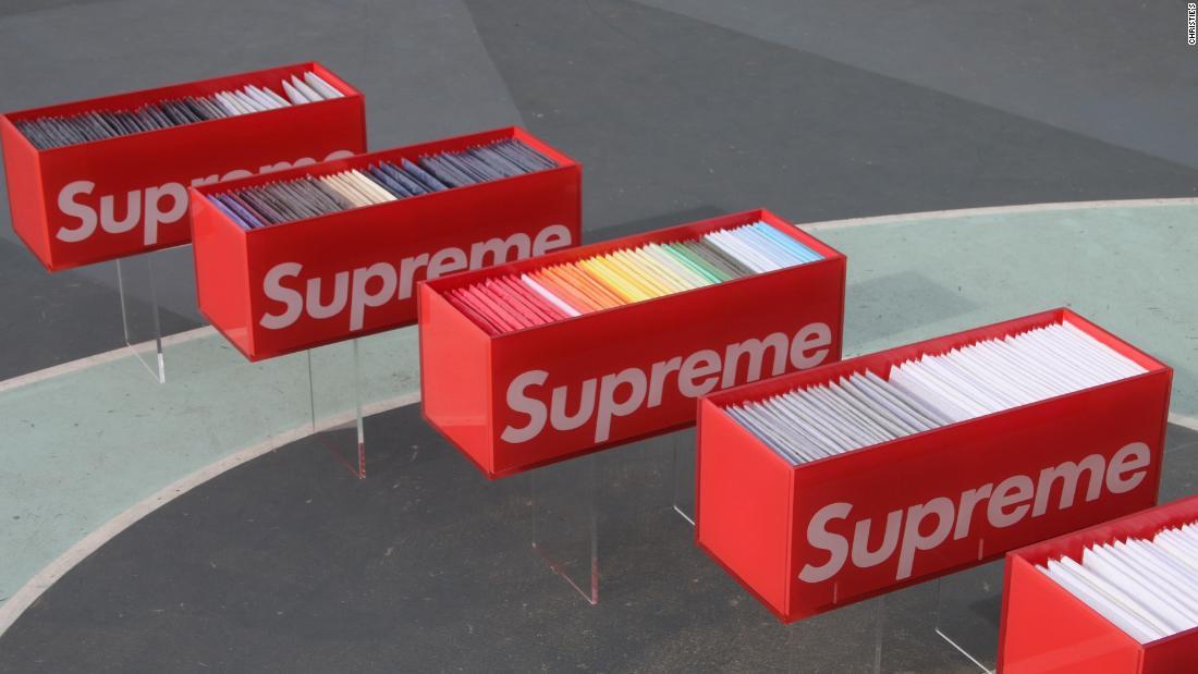 253 Supreme T-shirts expected to sell for $2M in Christie's auction