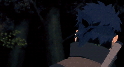 Uchiha Shisui In Combat Using Kenjutsu GIF