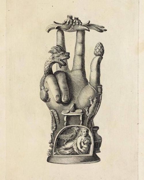 publicdomainreview:The Hand of Sabazius — from a wonderful catalogue published in 1778, featur