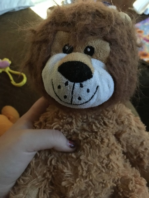 teenytinybabyboy: Unicorn: Cotton Candy  Lion: Phil  Penguin: Luke  Piglet!  Winnie The Pooh!  Winni