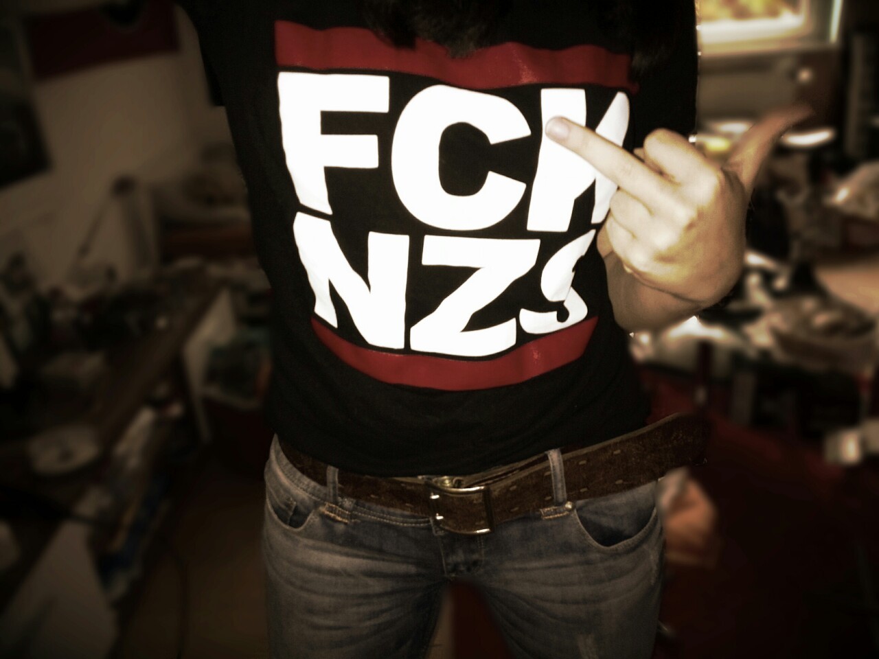 luu-letusbefriends:  FUCK NAZIS! 