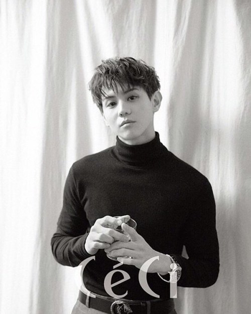 highlight1219: [PHOTOSHOT] Yoseob for CeCi Magazine March Issue