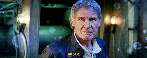 lukeskywalkers:The dark side, the Jedi, they’re real.