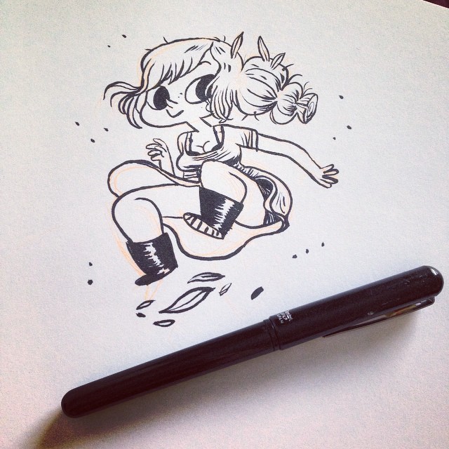 beatormo:  Inktober 2014.  Primera semana. Voy con retraso, pero prometo ponerme