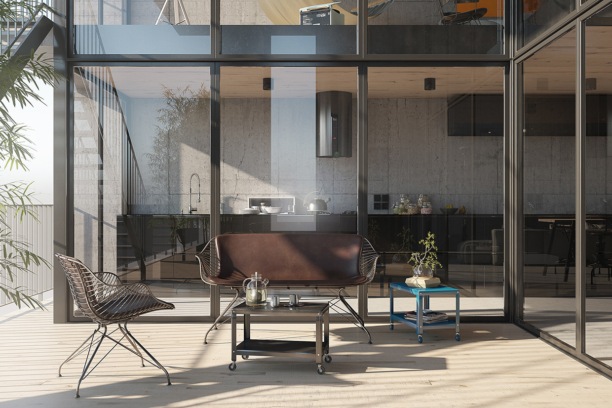 archatlas:  BK Lofts - Architectural Visualizations Tony Antoun   