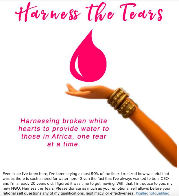 heyblackrose:  mashable:  ‘White Savior Barbie’ brilliantly mocks insincere volunteer