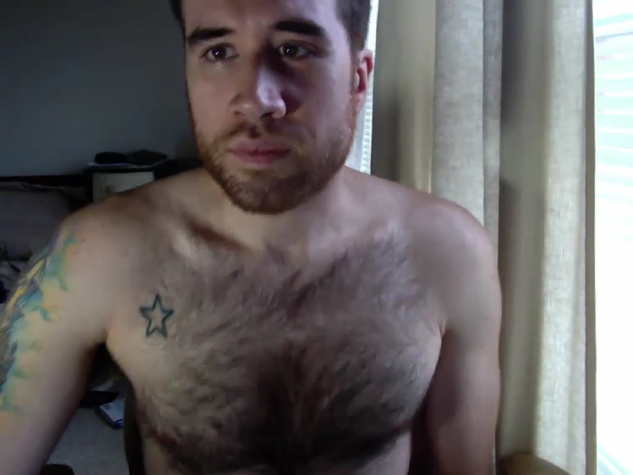 hot4hairy:  Submission from Hot4Hairy follower “E”..Chaterbate straight boy.