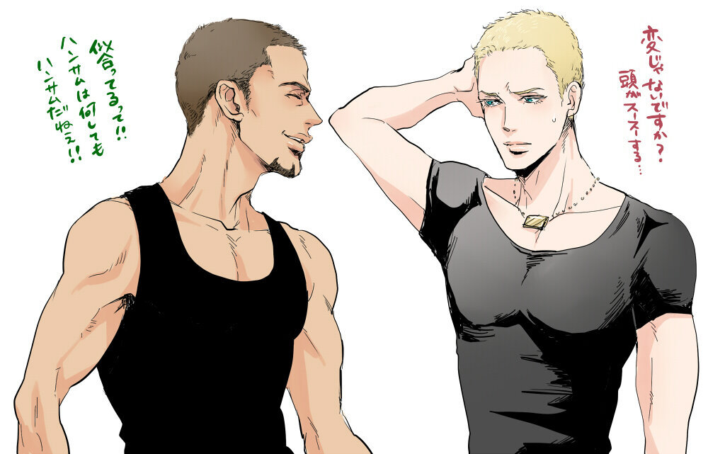lirillith:  Samples from a rakugaki log by 小桜.  Pretty sure eyecandy!Kotetsu