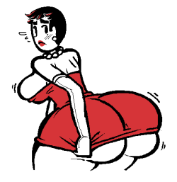 gastrictankafterhours:  red dress doodles