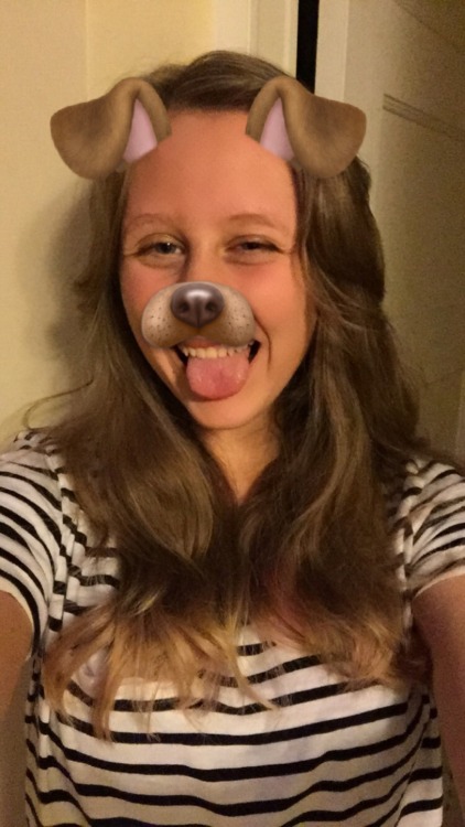 zodiyactus: It took a while to take a decent(ish) picture of myself so I resorted to the dog filter 