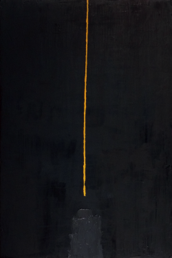 Brentpruitt:  A Light In The Void, Brent Pruitt, Oil On Canvas, 24” X 36”, 2014.