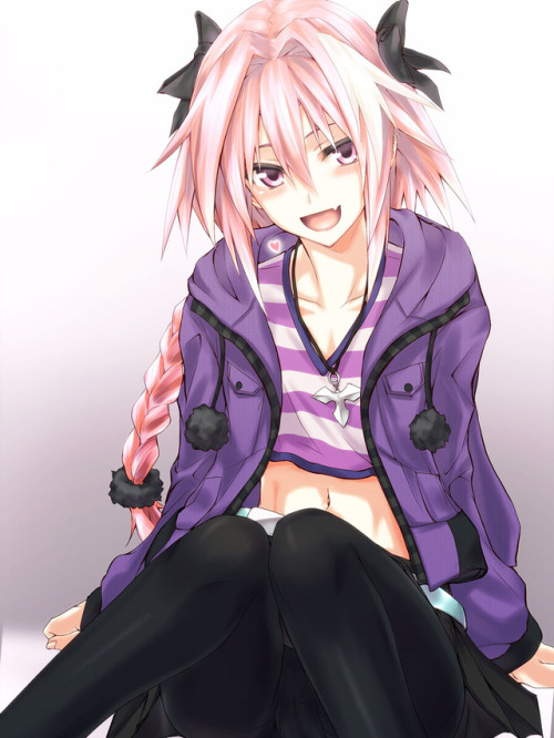 nijigenlewd:アストルフォくん by artist くろかわ (@_silve)