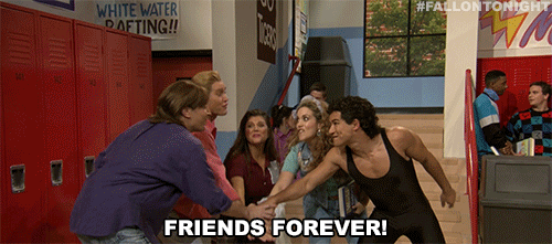 fallontonight:Jimmy reminisces about his time at Bayside High with the gang from