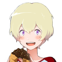 nnanaseharu14:  チョコドーナツ 