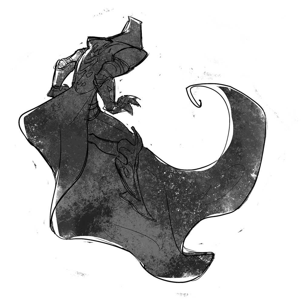 ufficiosulretro:I needed to relax so here are some lazy Reaper doodles with some