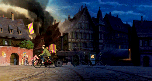 totoros:  Howl’s Moving Castle - Day vs. Night 