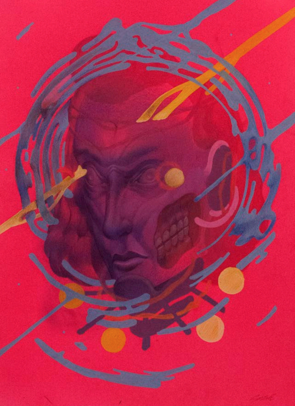 supersonicart:  Smithe for “Devolution” at FIFTY24SF.Several works of art by