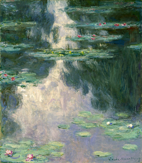 goodreadss - Water Lilies, by Claude Monet (1907)Water...