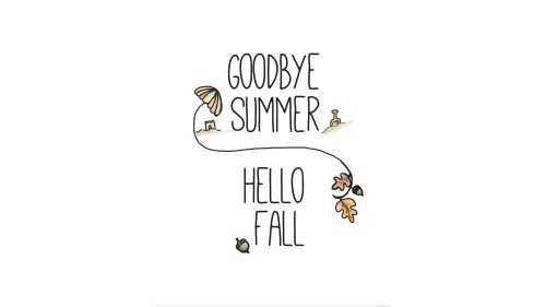 Almost done with September guys!Goodbye Summer, Hello Fall - UnknownSeptember, 2021 - Hello Adams Fa