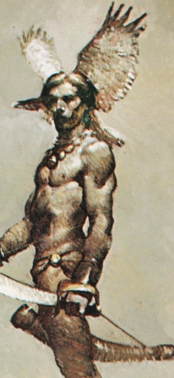 boomerstarkiller67:  Fantasy Worlds of Robert E. Howard - art by Jeff Jones (1976) 